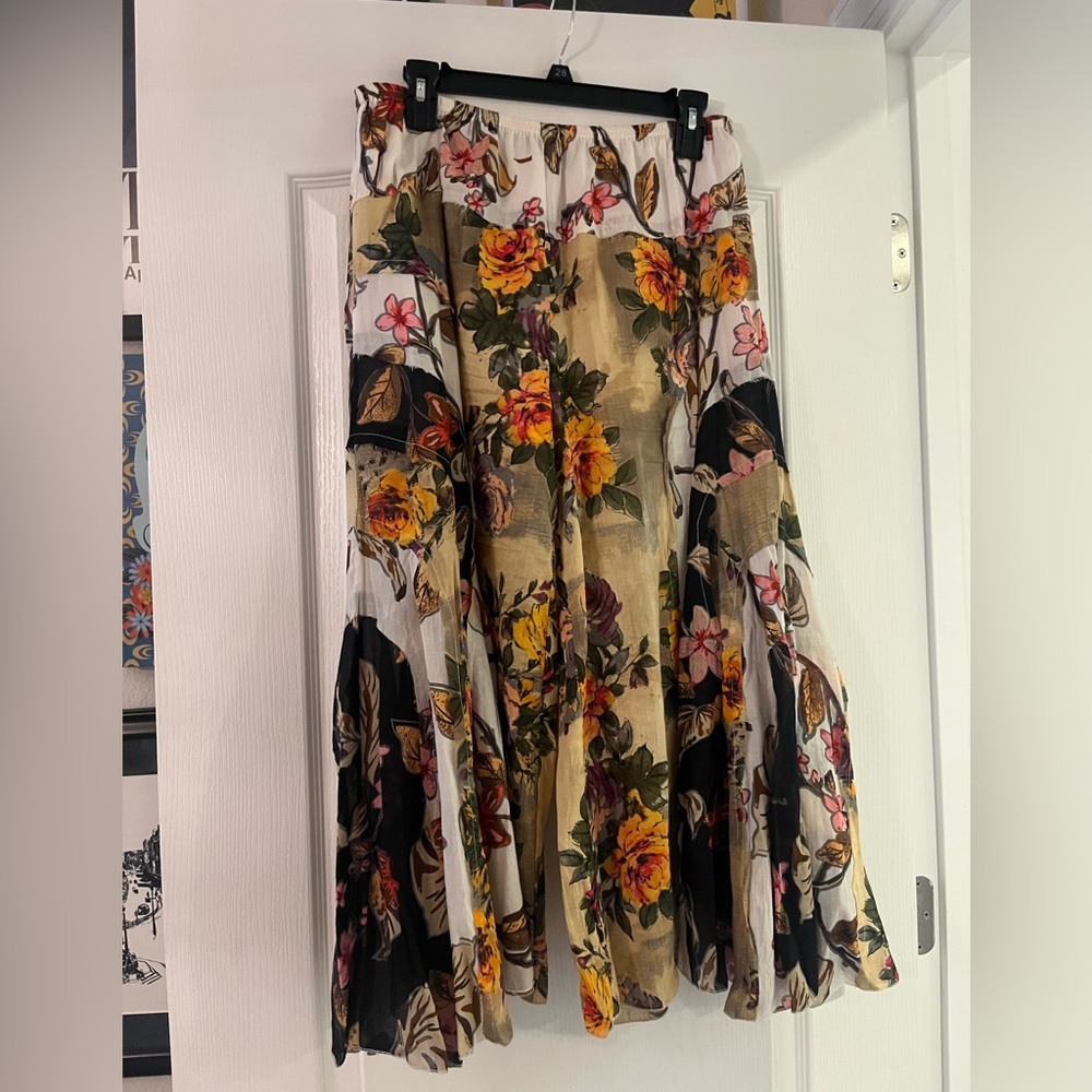 Love Positano Wide Leg Palazzo Pants large